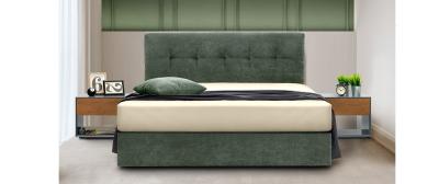 Virgin Bed with Storage Space: 160x215cm: MALMO 16