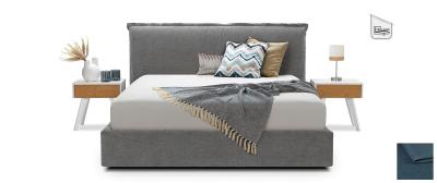 Luna Bed with anatomical framework: 185x225cm: MALMO 85