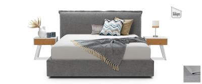 Luna King Size bed with anatomical framework: 205x225cm: MALMO 83