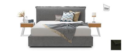 Luna Bed with storage space: 185x225cm: MALMO 37
