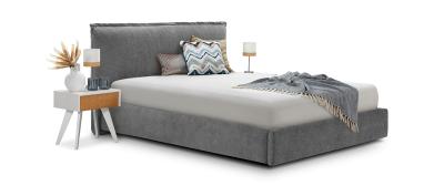 Luna Bed with storage space: 185x225cm: MALMO 83