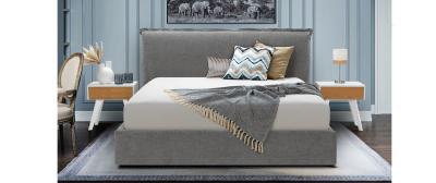 Luna Bed: 185x225cm: BARREL 83