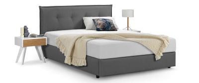 Grace bed with storage space 150x210cm Cloud 03