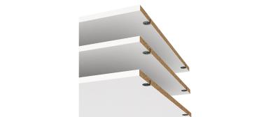 Catania Shelves Set 3pcs 