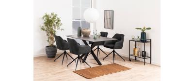 Heaven 160x90x75,5cm Black